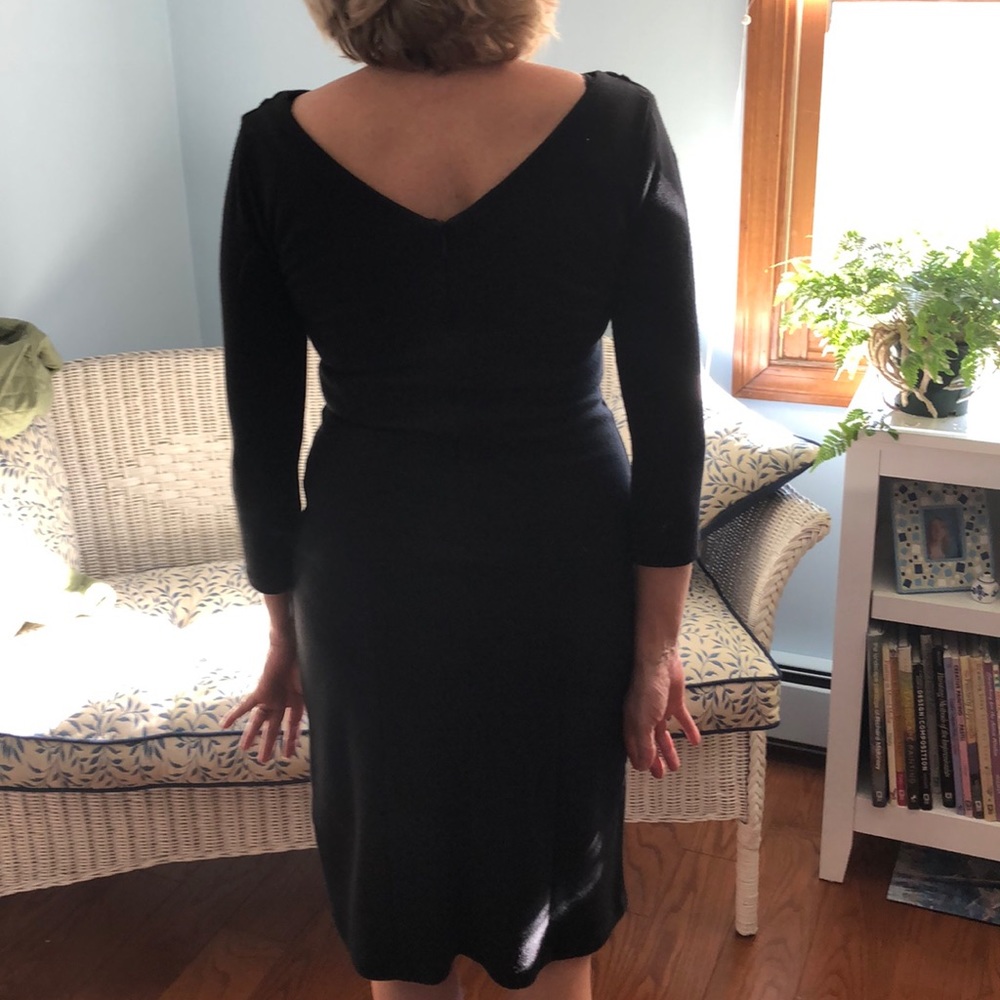 Black midi dress - Picture 3 of 3